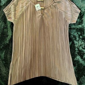 Metallic Gold Blouse NEW